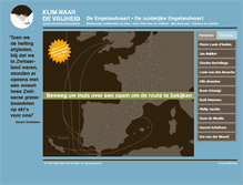 Tablet Screenshot of klimnaardevrijheid.nl